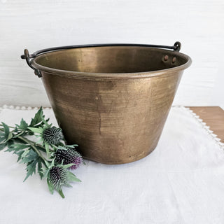 The American Brass Kettle Company No 3 Pail Bucket