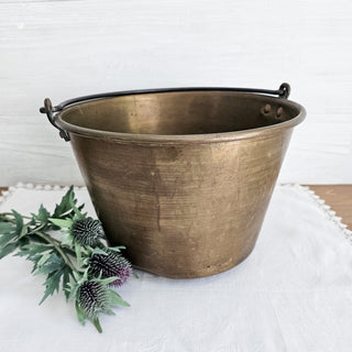 The American Brass Kettle Company No 3 Pail Bucket