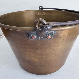 The American Brass Kettle Company No 3 Pail Bucket