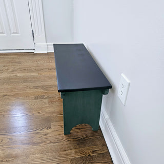 Refurbished Painted Farmhouse Bench